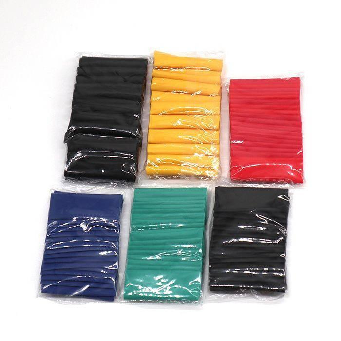 530pcs Heat Shrink Tubing Insulation Shrinkable Tubes Assortment Electronic Polyolefin Wire Cable Sleeve Kit Heat Shrink