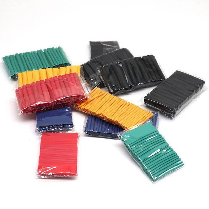 530pcs Heat Shrink Tubing Insulation Shrinkable Tubes Assortment Electronic Polyolefin Wire Cable Sleeve Kit Heat Shrink