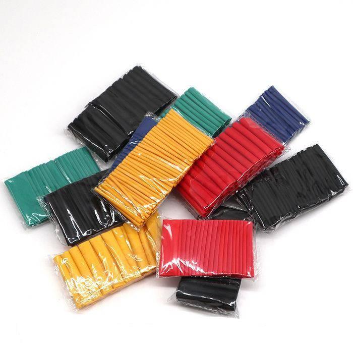 530pcs Heat Shrink Tubing Insulation Shrinkable Tubes Assortment Electronic Polyolefin Wire Cable Sleeve Kit Heat Shrink