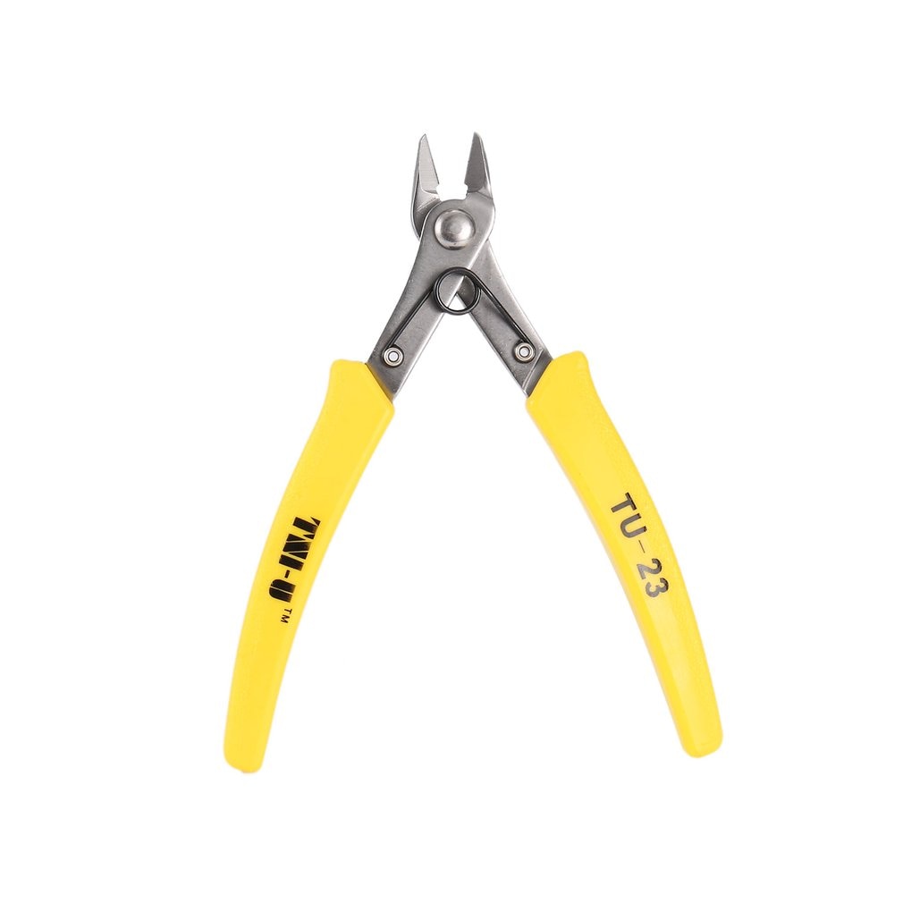 TNI-U TU23 Diagonal Plier Cutter Cutting Copper Cable Wire Repair Clamp DIY Electronic
