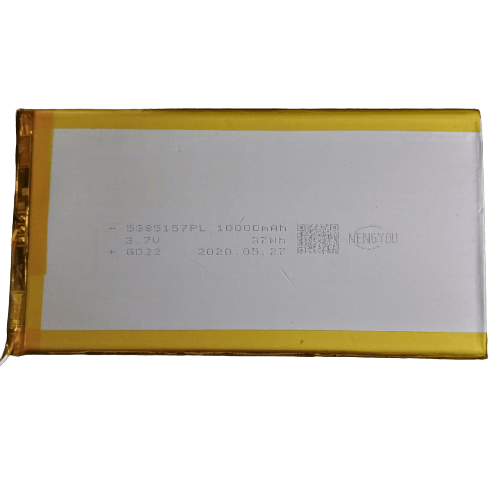 5385157pl 3.7v 10000mah Lithium Ion Battery Stock Lot