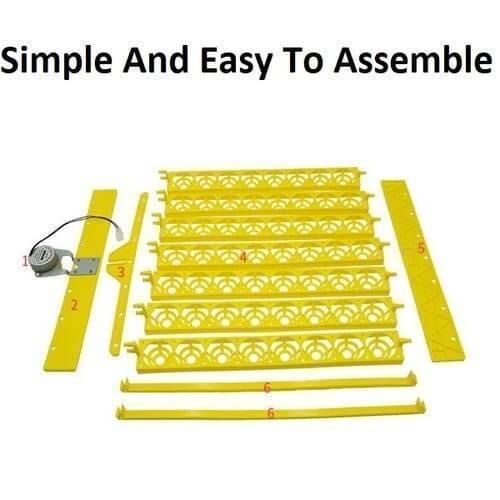 56 Eggs Tray Poultry Chicken Bird Eggs 12v Incubator Turner Tray With Turning Motor