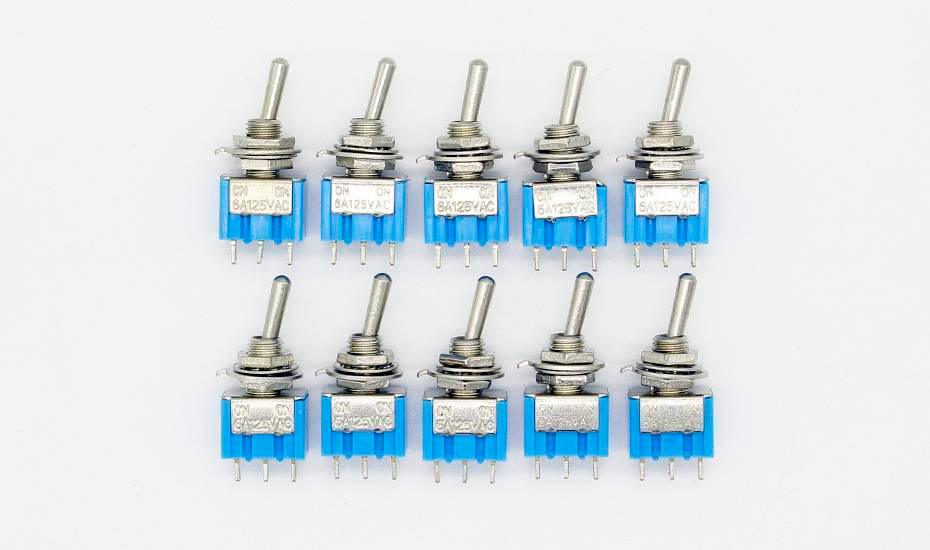 5a 3 Pin Spdt Toggle Switch Spdt On Off