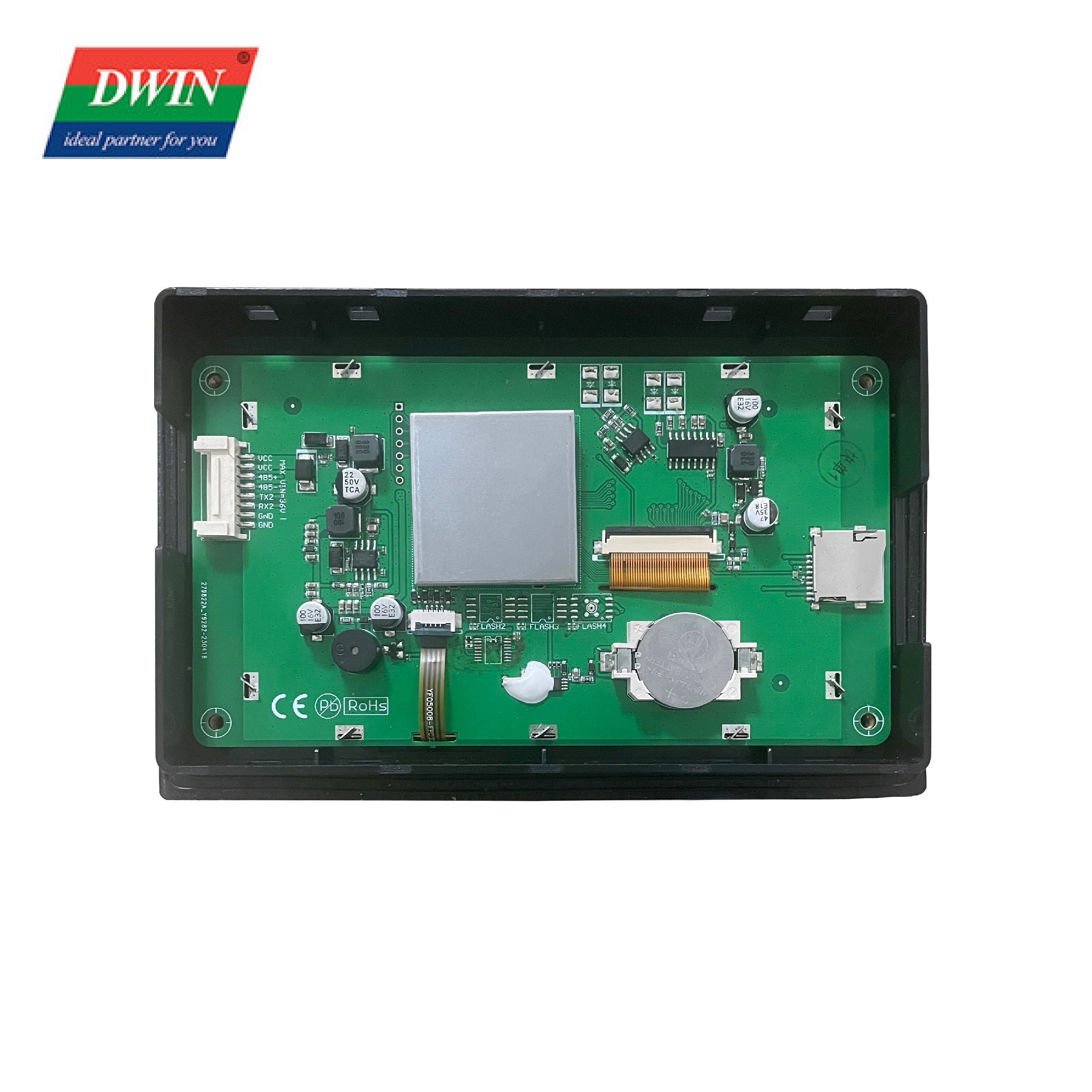5 Inch With Enclosure Hmi Display Dmg80480c050 15wtr Commercial Grade