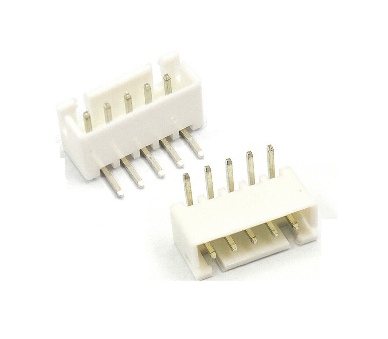 5 Pin Right Angle Male 2.5mm Jst Xh Style Pcb Mount Connector