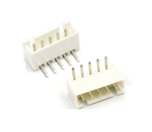 5 Pin Right Angle Male 2.5mm Jst Xh Style Pcb Mount Connector