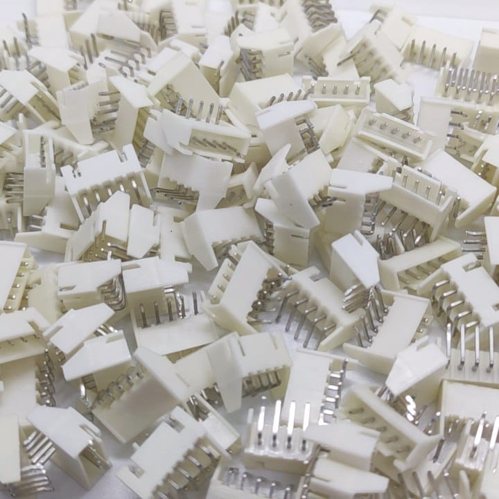 5 Pin Right Angle Male 2.5mm Jst Xh Style Pcb Mount Connector