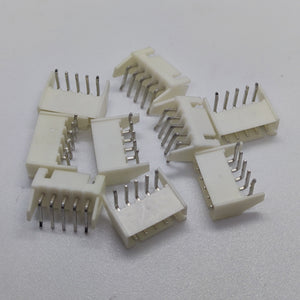 5 Pin Right Angle Male 2.5mm Jst Xh Style Pcb Mount Connector