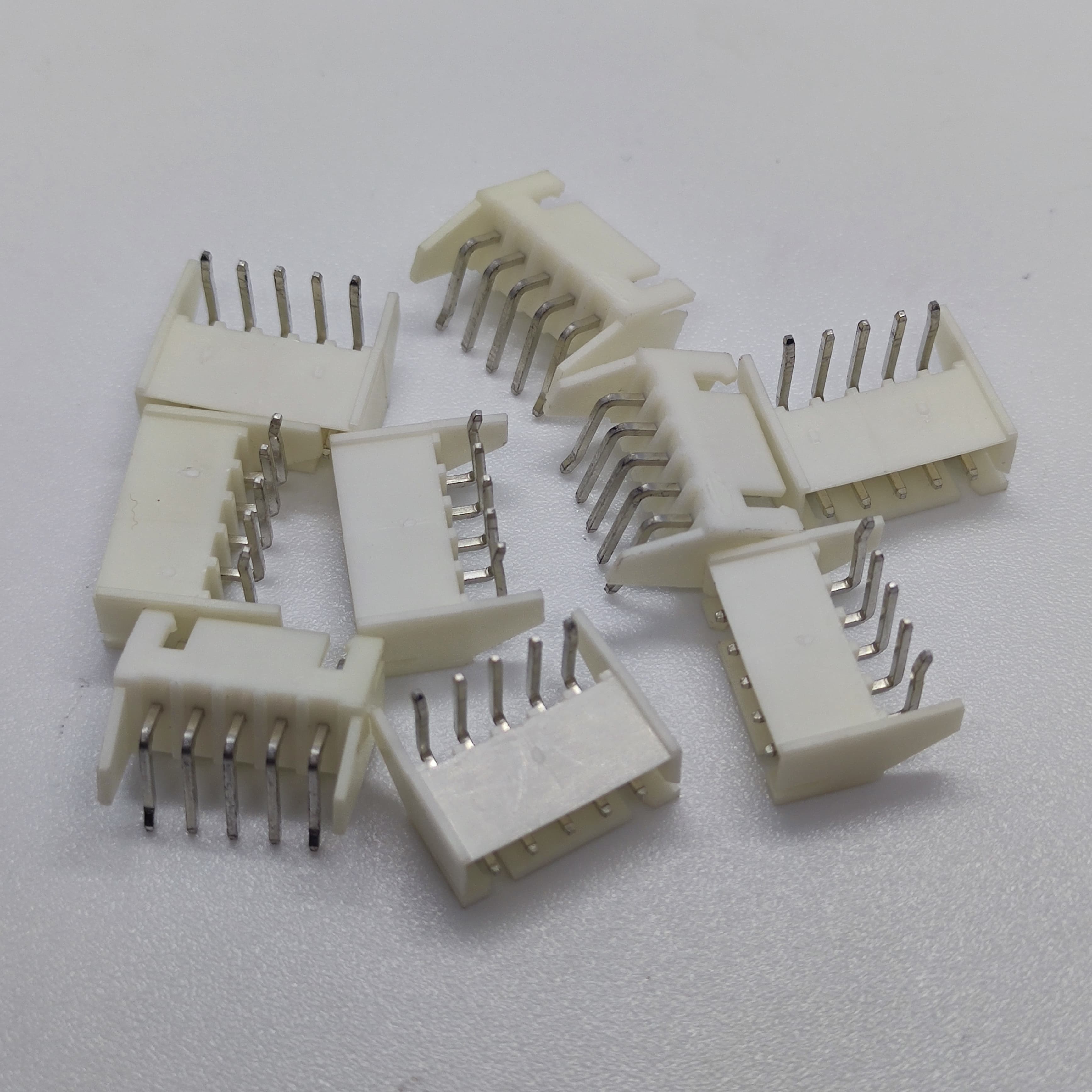 5 Pin Right Angle Male 2.5mm Jst Xh Style Pcb Mount Connector