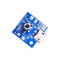 Jmx-fn03-u1.2 3 Step Fan Speed Control Mini Rechargeable Fan Circuit 3.7v-4.2v Small Fan Motherboard Low Voltage Fan Circuit 3.7v Circuit Rechargeable Circuit With 3 Level Speed Control For 18650 Battery 3.7v Battery
