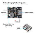 5v 2a Type-c Usb High Precision Lithium Battery Charge Protection Converter Booster Usb Port Without Soldering
