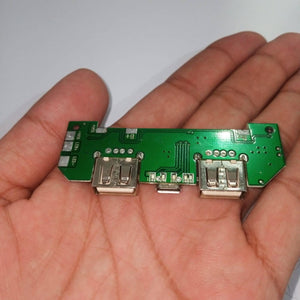 Pull Out 5v 2a Diy Power Bank Module With Emergency Light Points