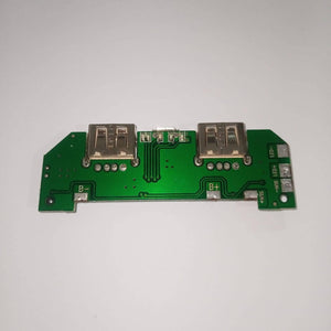 Pull Out 5v 2a Diy Power Bank Module With Emergency Light Points