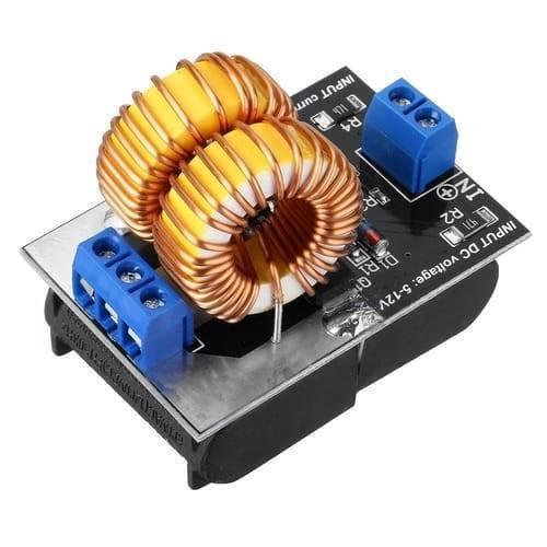 5v To 12v 120w Mini Zvs Induction Heating Power Supply Module With Coil