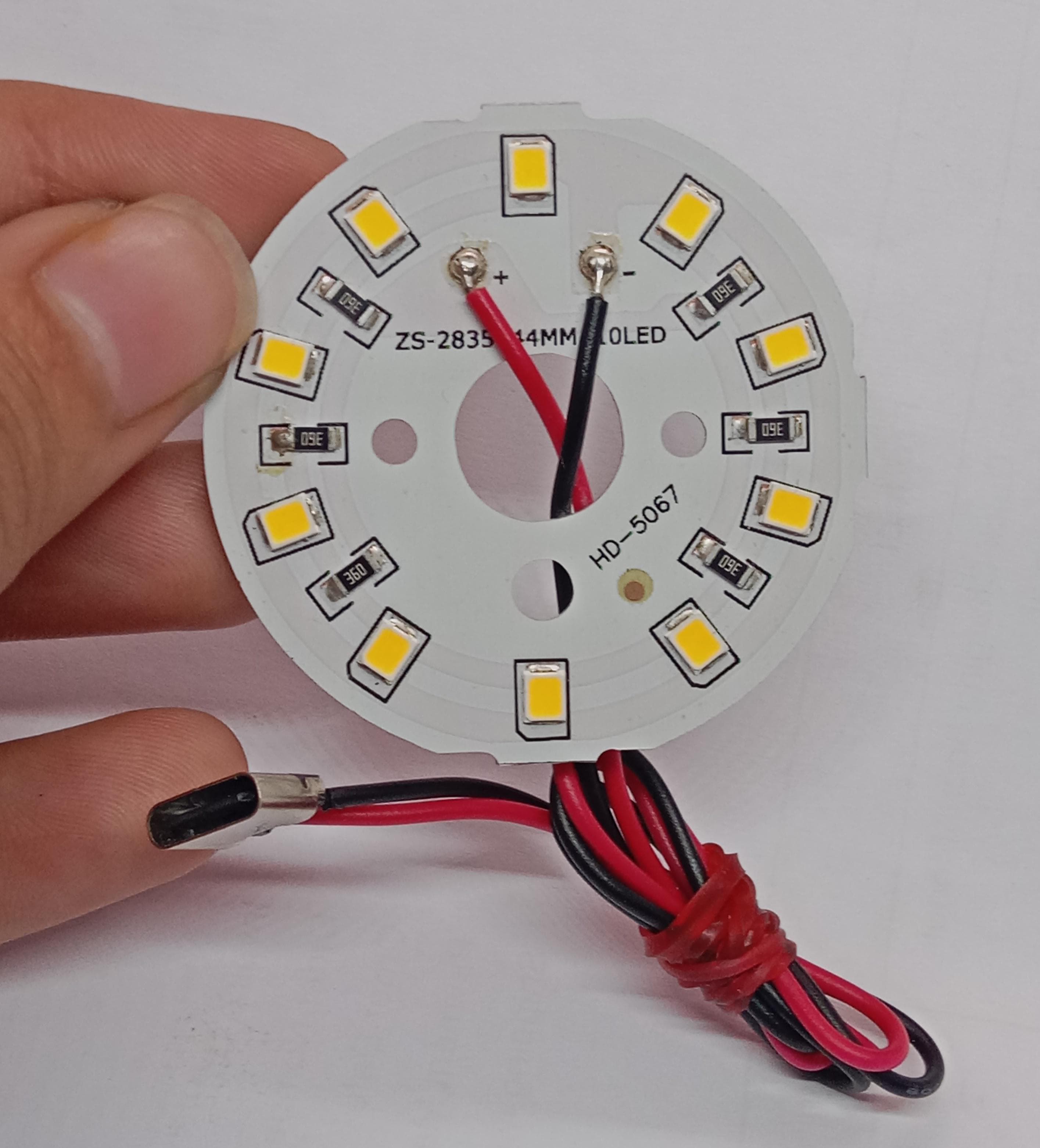5w 44mm 10 Leds Warm White Smd Led Strip With Type C Connector