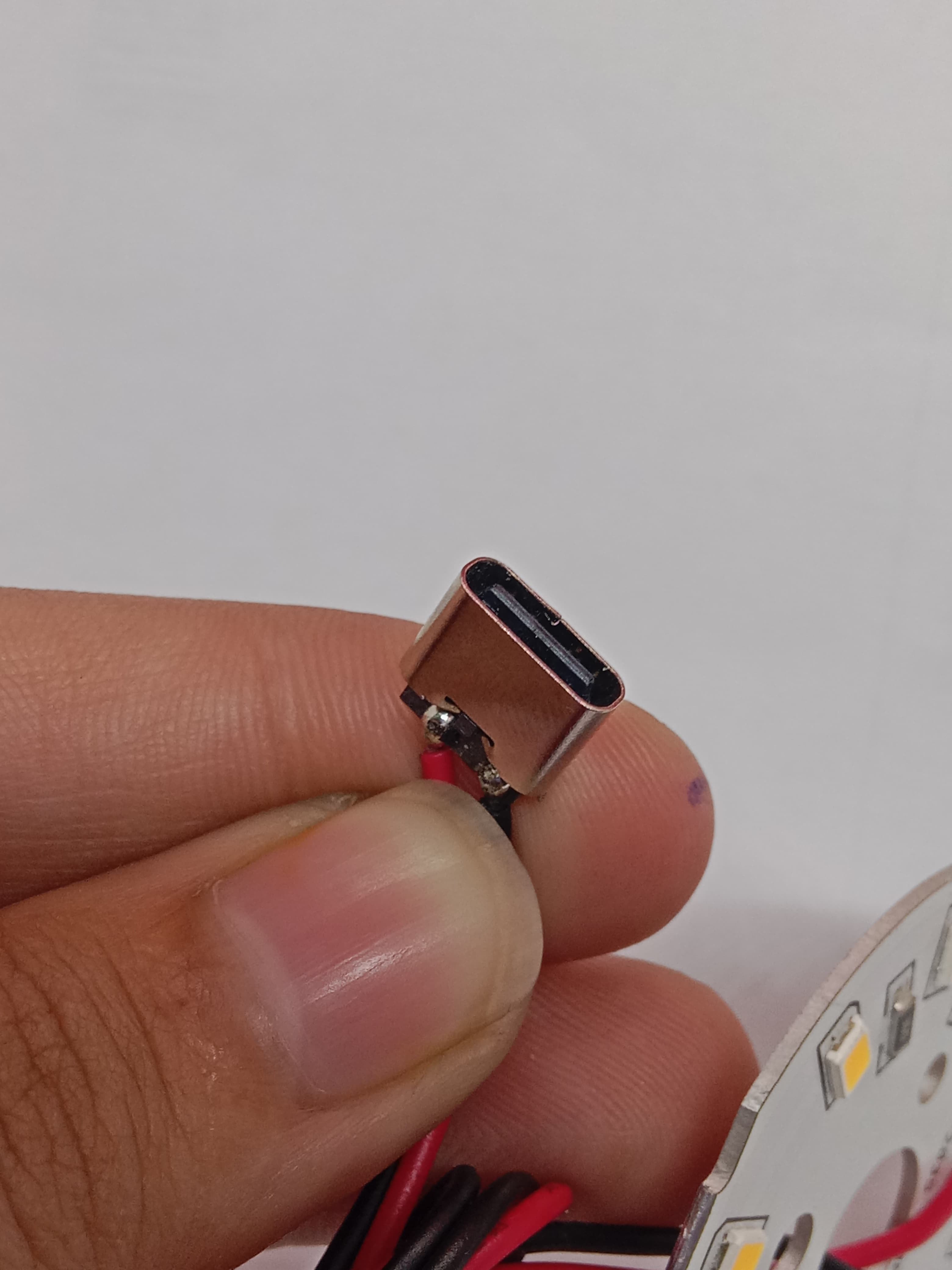 5w 44mm 10 Leds Warm White Smd Led Strip With Type C Connector