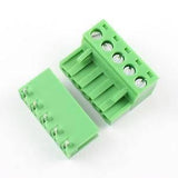 5 Pin Connector Pcb Mount Right Angle, Bent Screw Terminal Connector