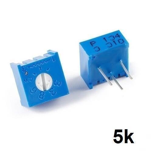 5k Variable Resistor 3386 Single Turn Trimmer Potentiometer