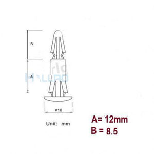 12mm Plastic Pcb Circuit Board Spacer