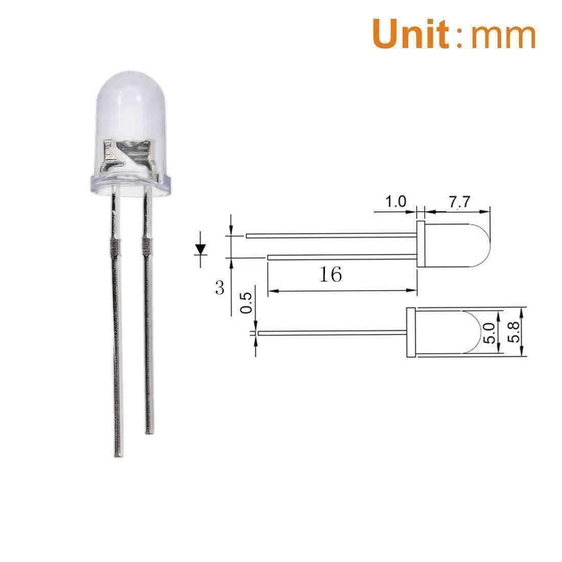 5mm Blue Led
