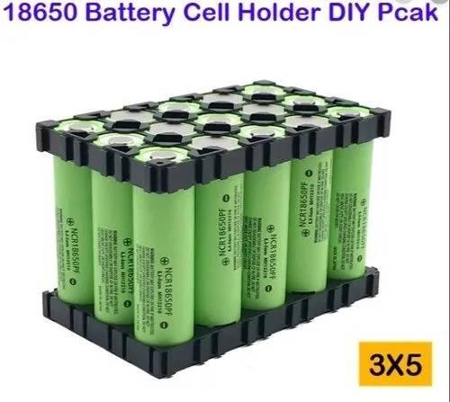 5x3 15 Cell 18650 Battery Spacer Radiating Holder Bracket With Lock For Electric Car Bike