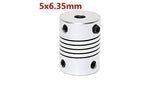 Flexible Coupling Shaft 5mmx6.35mm