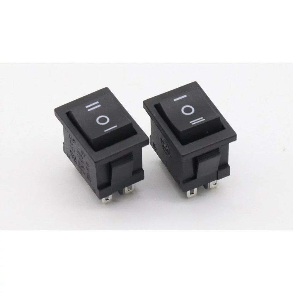 Kcd2-203 6-terminal Rocker Switch On/off/on Dpdt – 6a/250vac Boat Switch