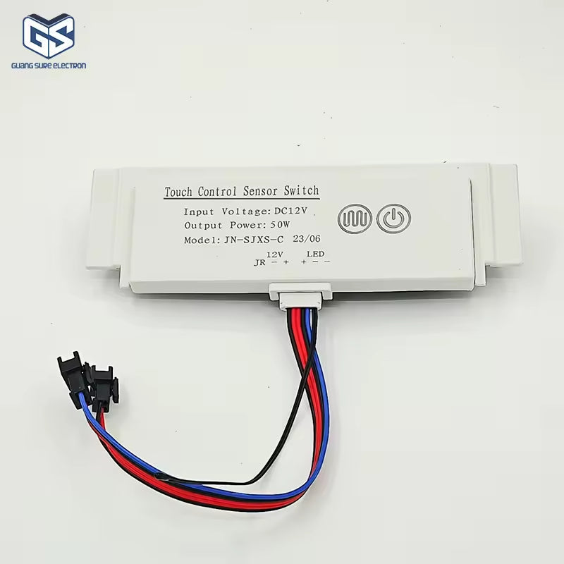 60w 12v Lcd Display Time Temperature Date Touch Inductor Defogger Touch Sensor Switch For Bathroom Smart Mirror