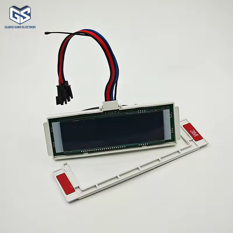 60w 12v Lcd Display Time Temperature Date Touch Inductor Defogger Touch Sensor Switch For Bathroom Smart Mirror