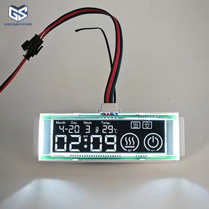 60w 12v Lcd Display Time Temperature Date Touch Inductor Defogger Touch Sensor Switch For Bathroom Smart Mirror