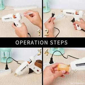 60W-100W Dual Temperature Hot Melt Glue Gun