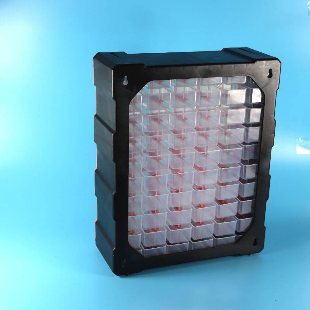 60 Drawer Plastic Component Storage Tools Box Makeup Jewelry Medicine Stationery Organizer