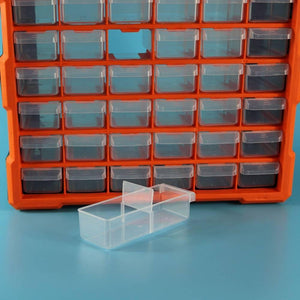 60 Drawer Plastic Component Storage Tools Box Makeup Jewelry Medicine Stationery Organizer