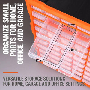 60 Drawer Plastic Component Storage Tools Box Makeup Jewelry Medicine Stationery Organizer