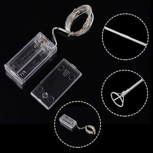 30 Pcs Colorful Led Line With Aa Cell Holder