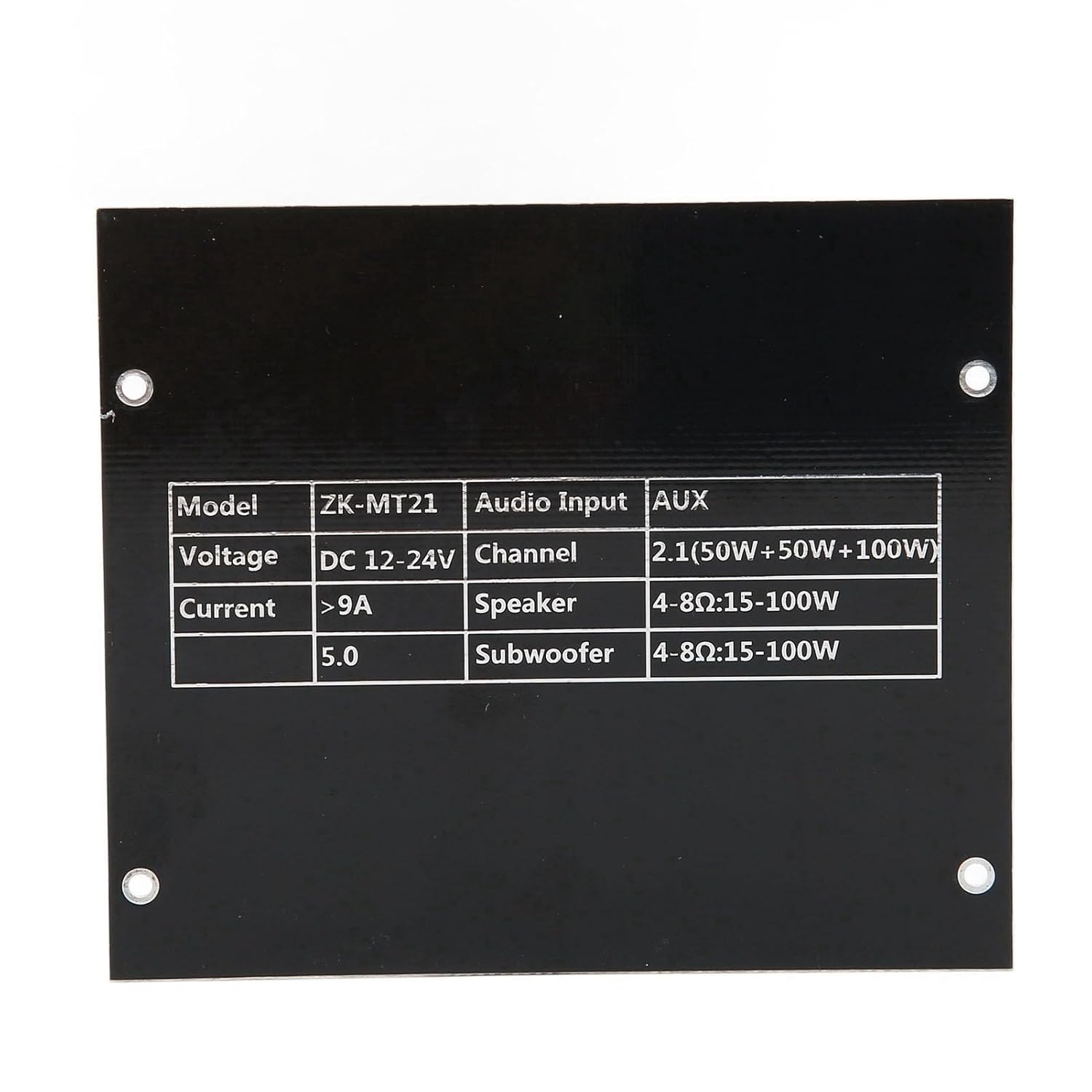 Digital Stereo Amplifier Board, Zk‑mt21 Bluetooth 2.1 Channel Dc 12‑24v, Hifi Diy Audio Power Amp Module, For 15‑100w
