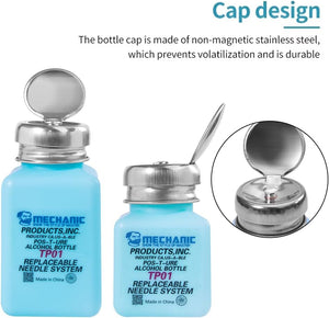 100ml Metal Cap Plastic Empty Pot Container Dispenser Bottle