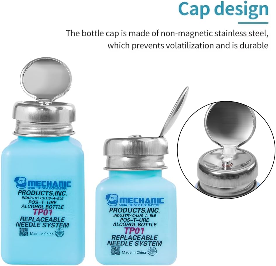 100ml Metal Cap Plastic Empty Pot Container Dispenser Bottle