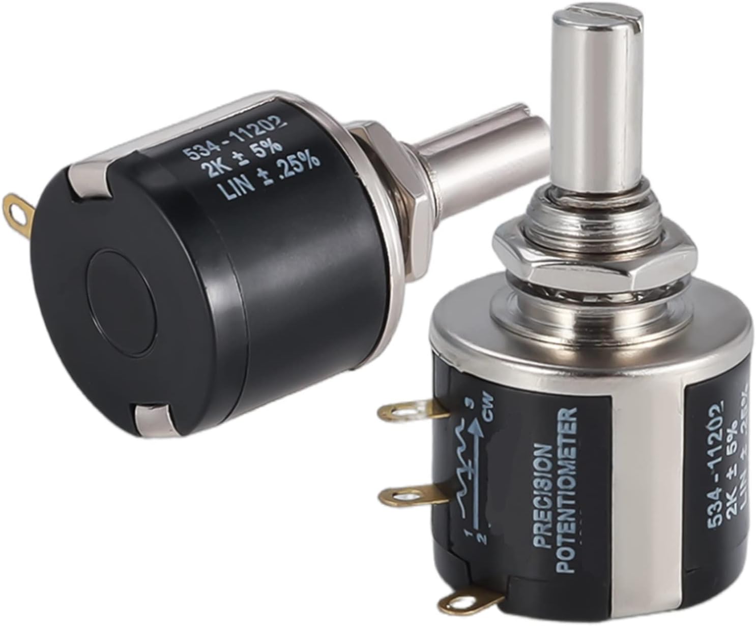 1pc 20k 534-1-1 Spectorl Precision Coil Wire Wound Potentiometer 534 2w In Pkaistan