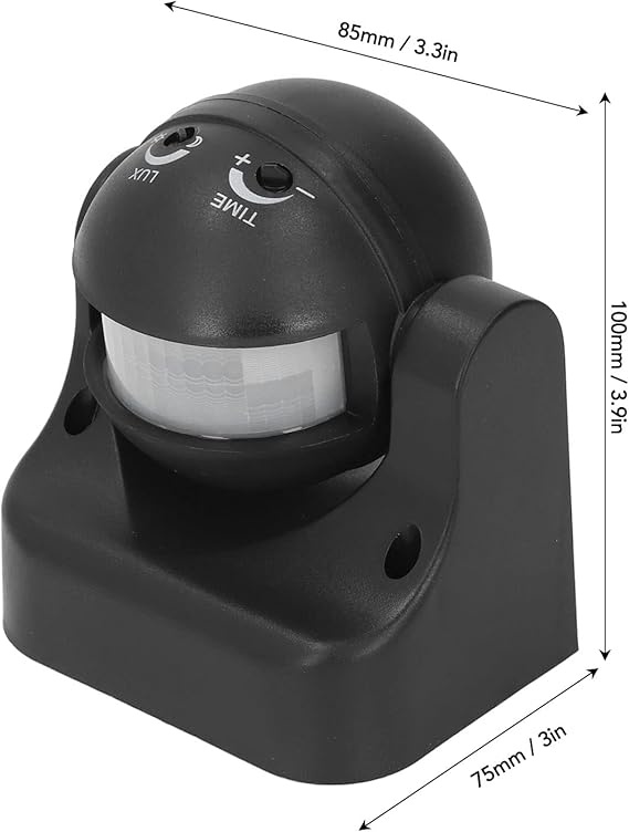 Motion Sensor Detector, Easy Installation Energy Saving Infrared Pir Motion Sensor High Quality