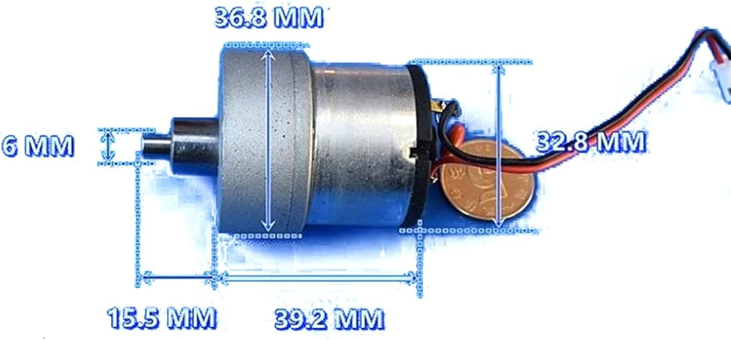 Dc 12v 420 Rpm With Metal Gears Small Motor