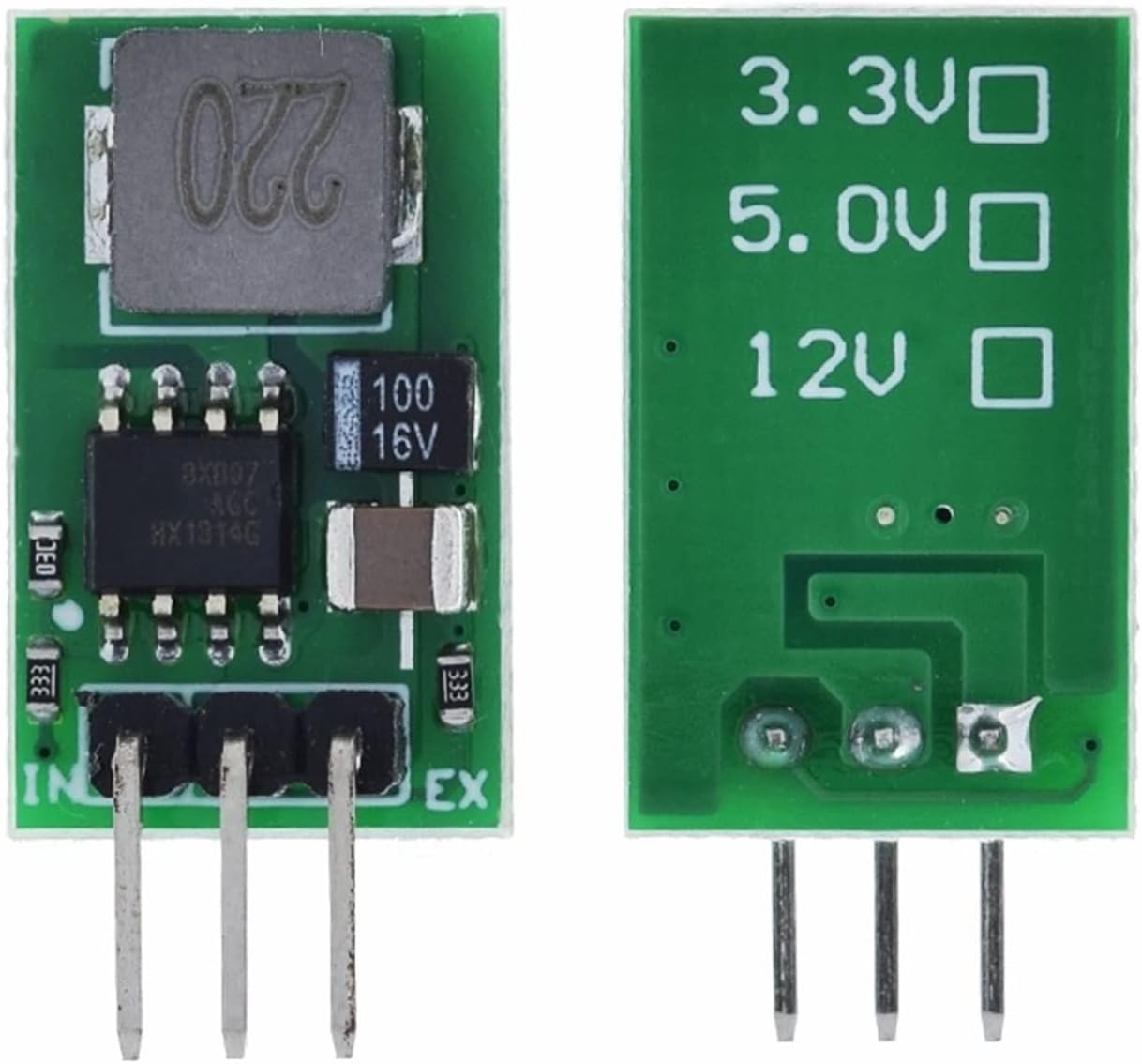5v Output Hx1314g: Reliable Dc 5.5-32v To 5v 1a Voltage Regulator Module - Perfect For Diy Projects