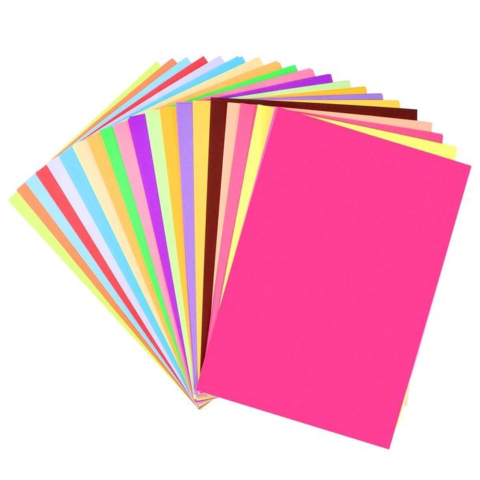 Colour Paper Sheets, Multi Colors