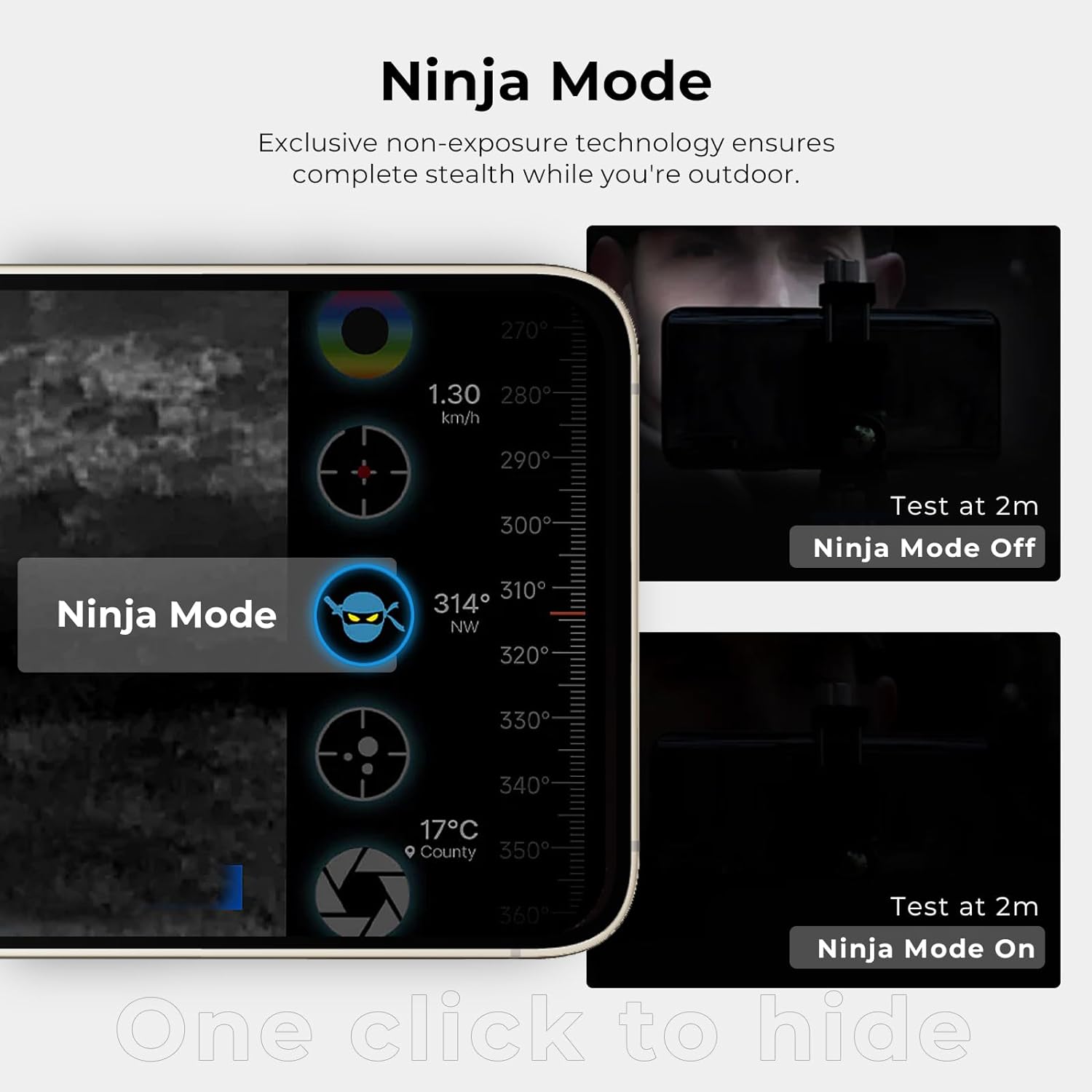 Infiray T2 Pro Thermal Monocular For Android, Thermal Imaging Monocular For Hunting, 2~15x Digital Zoom, Hotspot Tracking, 13mm Adjustable Lens,