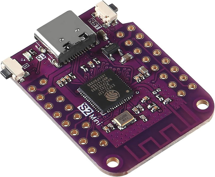 Esp32 S2 Mini S2 Mini V1.0.0 Wifi Board Based Esp32-s2fn4r2 Esp32-s2 4mb Flash Type-c Connection Compatible With Micropython