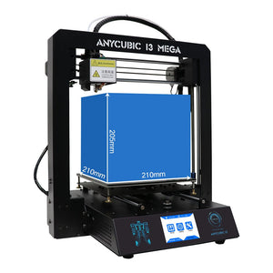 Stock Lot Assembled Anycubic Full Metal i3 Mega 3D Printer with Ultrabase Heatbed and 3.5 Inch Touch Screen