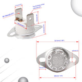 Ksd301 190°c Normally Closed Thermostat Thermal Temperature Switch Nc