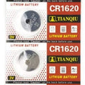 Pack of 5 CR1620 Lithium Coin Button Battery Cell TIANQIU price