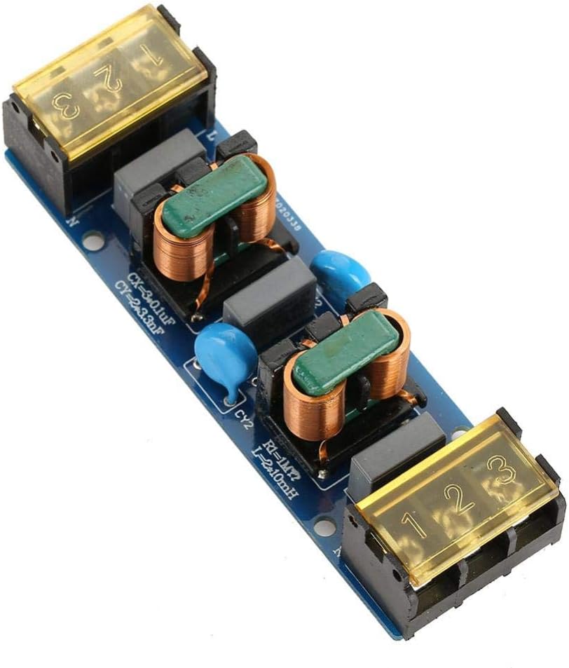 25a Emi Filter Module Board - High Frequency Two-stage Power Low-pass Filter