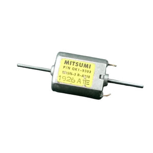 Mini Flat 030 Electric Motor Dc 12v-24v 19500rpm Dual Axle Shaft